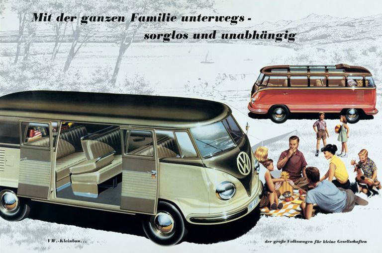 Histoires d'auto épisode 5 : Le Volkswagen Combi (1947-1967)